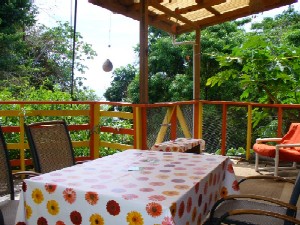 Balcony, Castara Cottage, Tobago