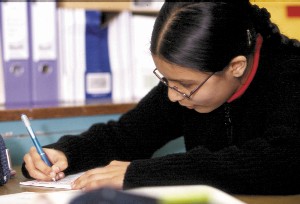 Girl Studying