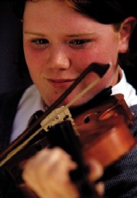 Girl with Violin